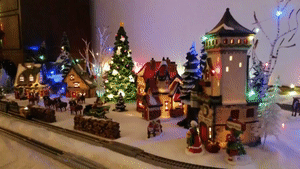 Raspberry Pi Christmas Train & Village